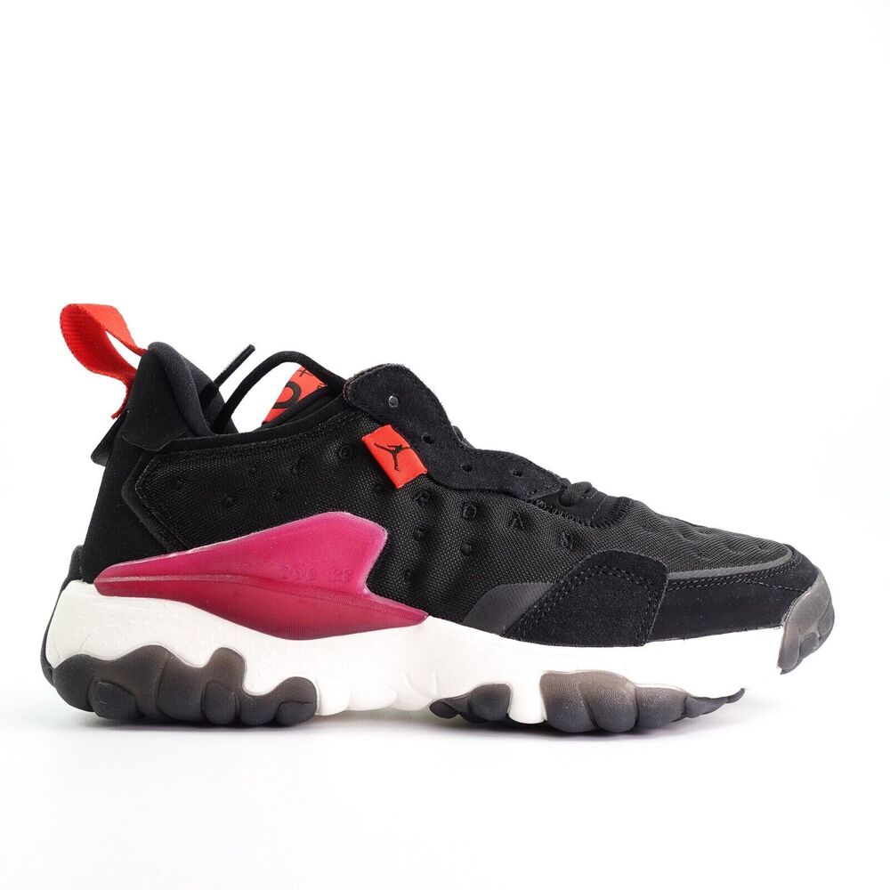 Nike Women's Jordan Delta 2 Sneakers Black Gym Red CW0913 006 Size 8.5